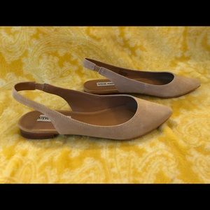 Steve Madden Suede Slingback Flats